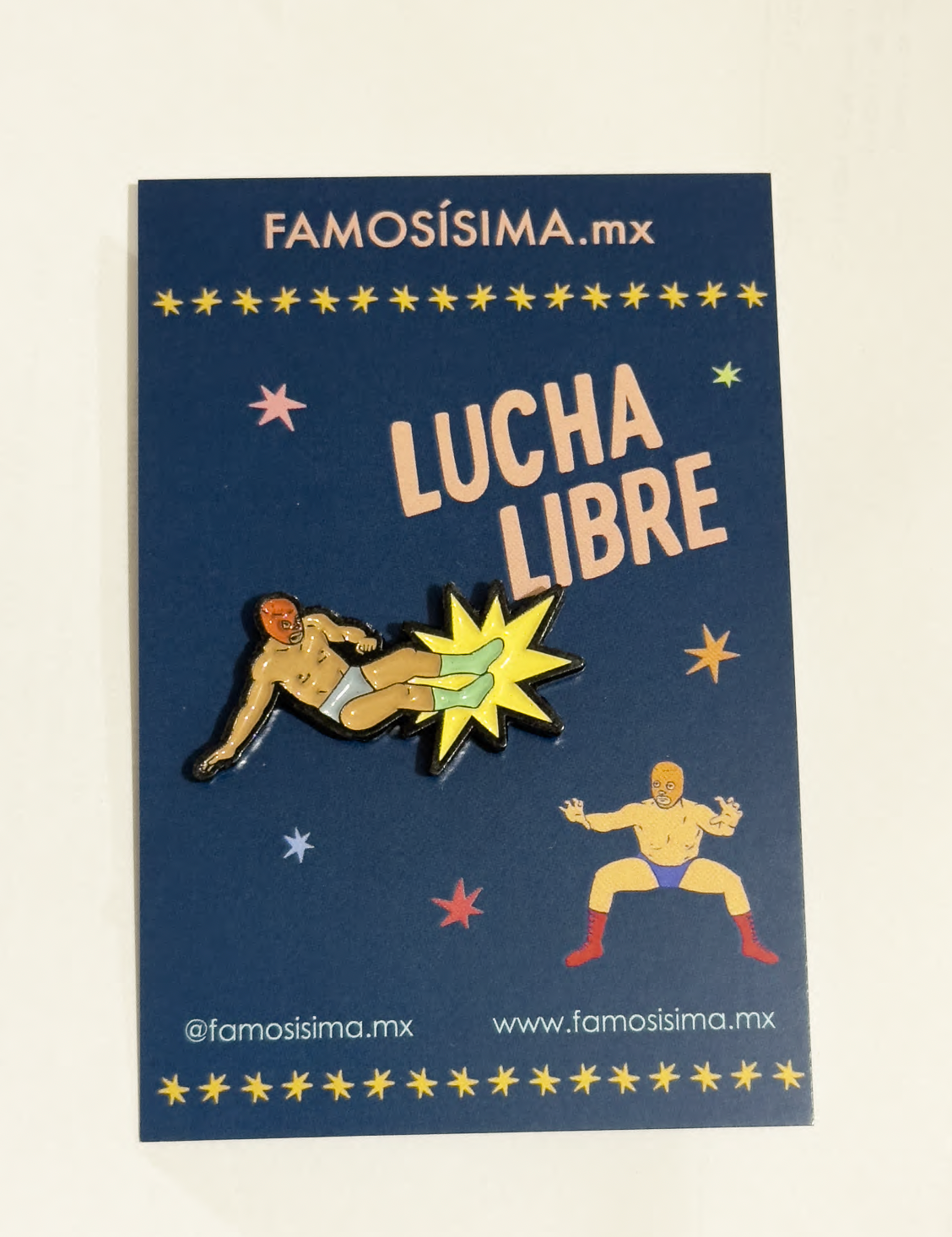 Pin Lucha Libre